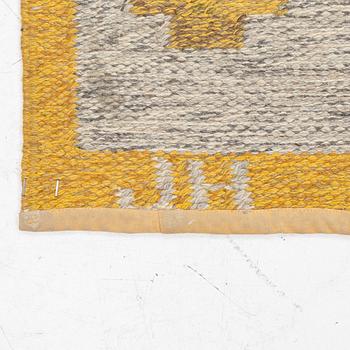 Matta, röllakan, signerad JH, ca 240 x 155 cm.