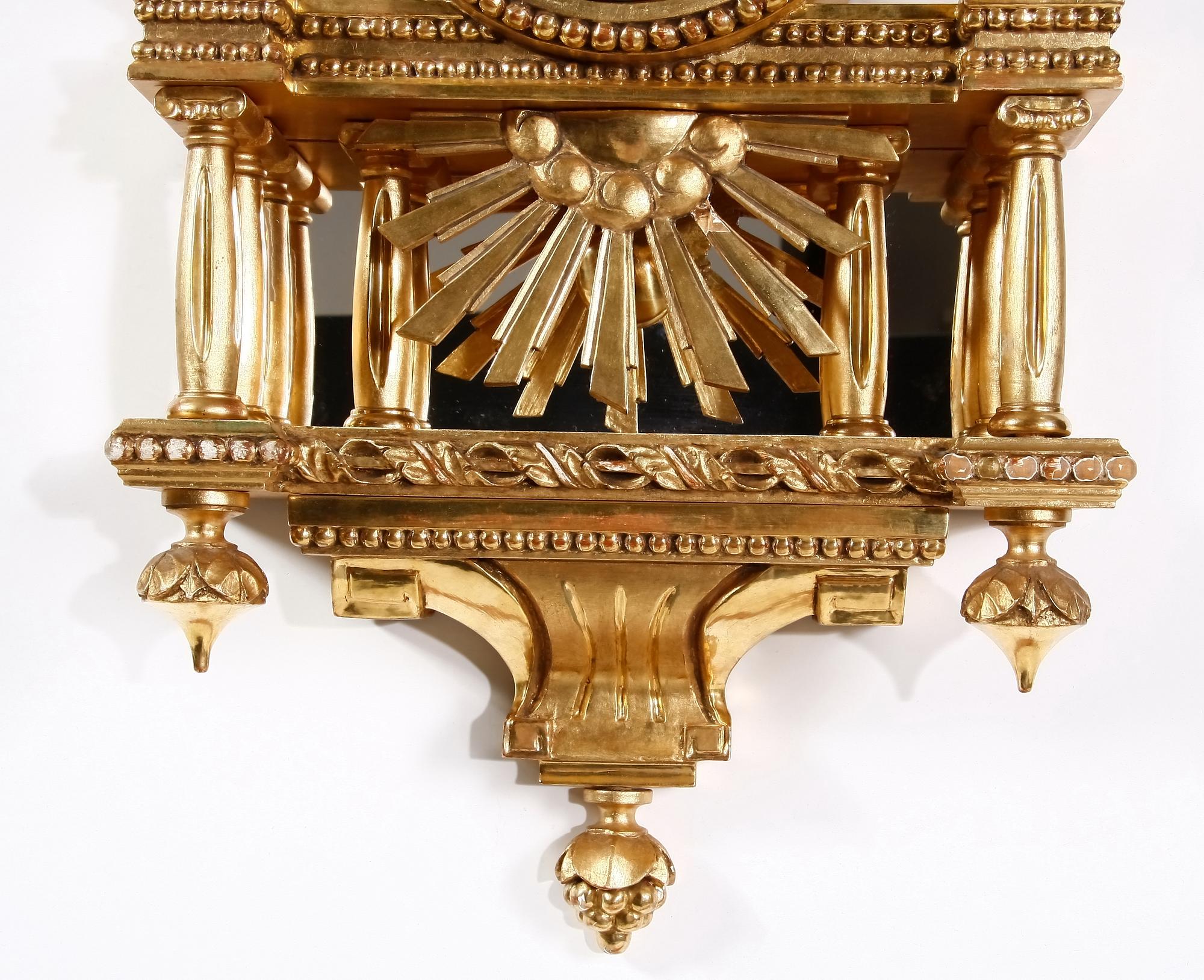 VÄGGPENDYL, gustavianskt stil. 1900-tal.