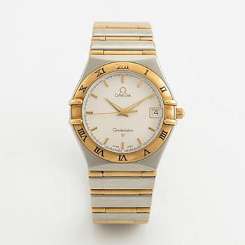 Omega, Constellation, armbandsur, 33,5 mm.