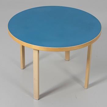 Alvar Aalto, dining table, model 90A, Artek, Finland.
