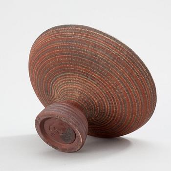 A Wilhelm Kåge 'Farsta Terra Spirea' stoneware bowl, Gustavsberg Studio 1960.