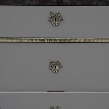 Chest of drawers, Gustavian style, 20th century.
