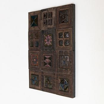 Rut Bryk, a 1960's relief signed Rut Bryk.