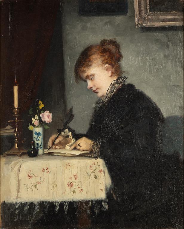 Amanda Sidwall, oil on canvas/panel.