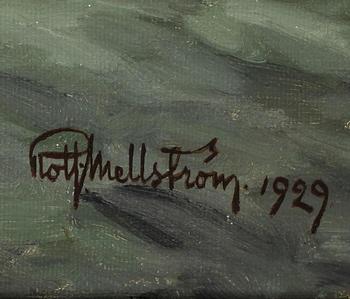 ROLF MELLSTRÖM, olja på duk, signerad och daterad 1929.