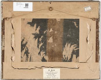 WILLIAM ANDERSON, olja på pannå, signerad W.A och daterad 1826.