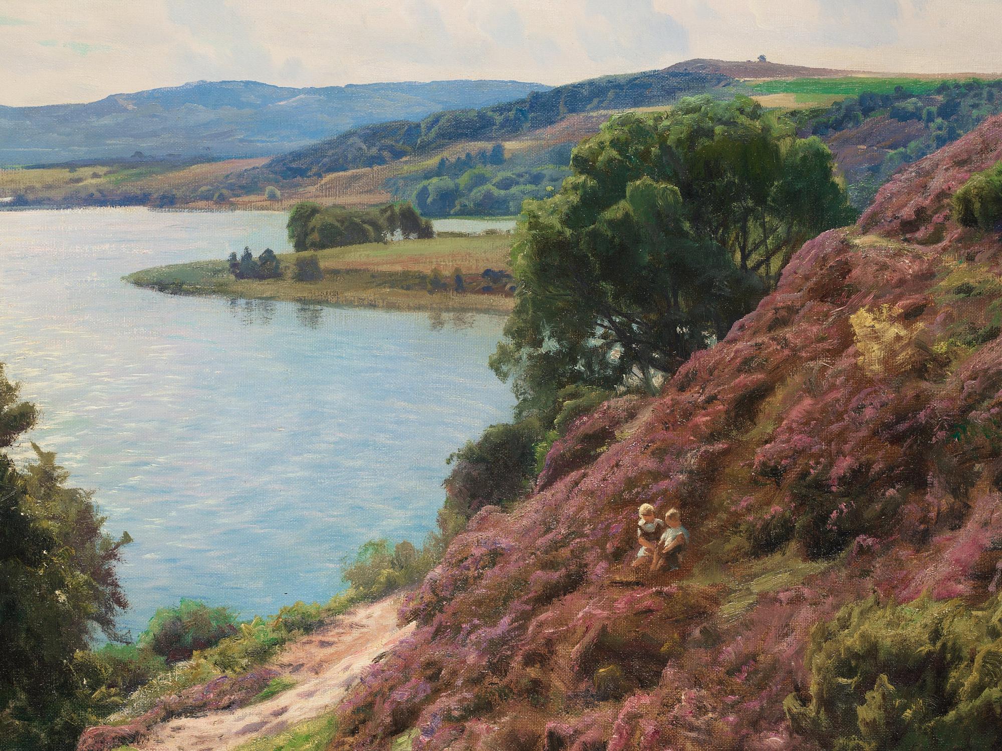 Peder Mork Mönsted, "Lyngbakkerne ved Tülstrüp".