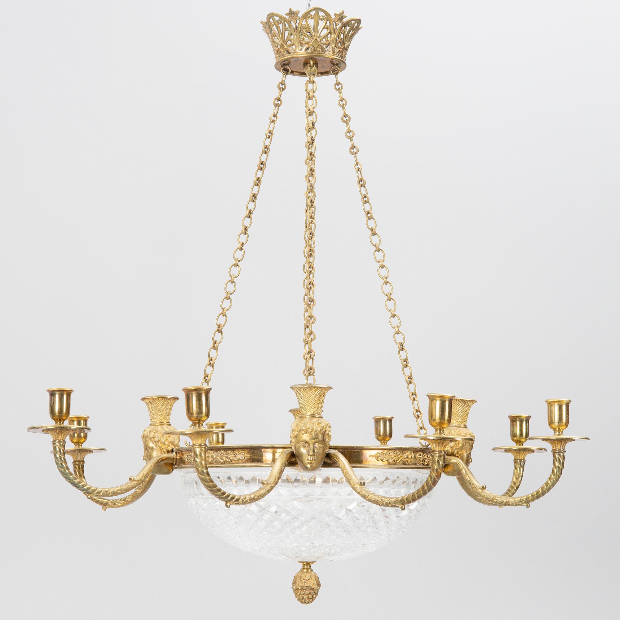 Ceiling lamp, second half of the 19th Century.
