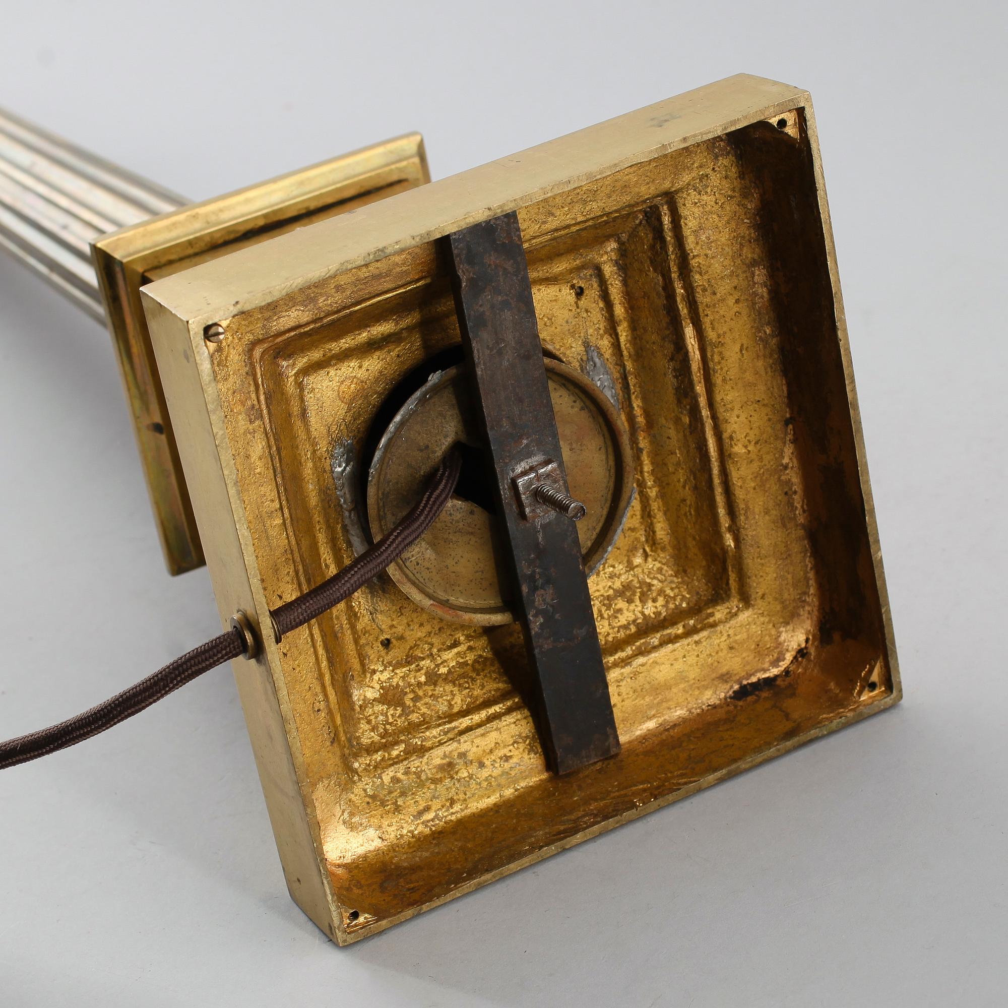 BORDSLAMPA, 1800-talets andra hälft.