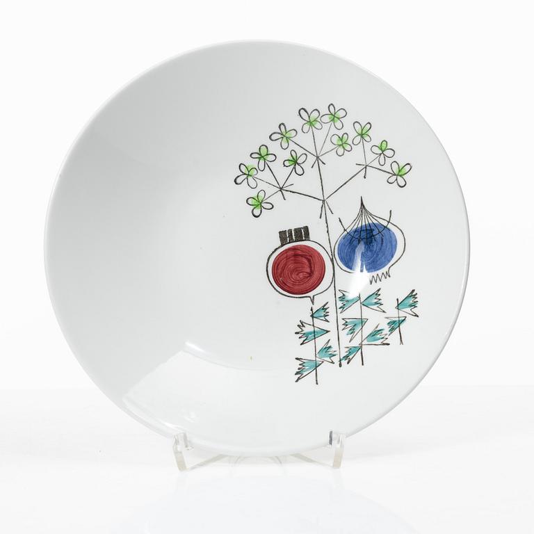 Marianne Westman, twelve service pieces, 'Picknick' and 'Pomona', Rörstrand.