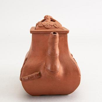 Tekannor, 6 st Kina 1900-tal lergods.