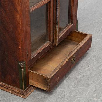 A Swedish hanging cabinet, mid or second half of the 19th century.