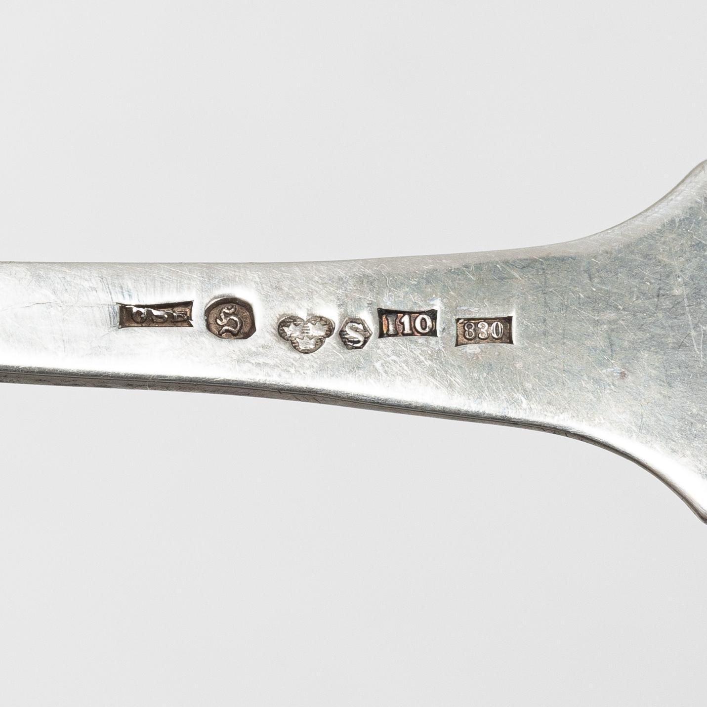 Cutlery, 31 pcs, silver, Sweden 20th century.