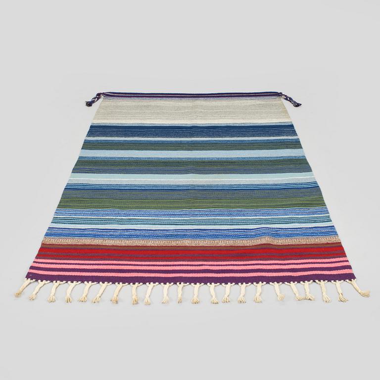 Elsa Montell-Saanio, raanu / seinätekstiili, "Jäämeri". Suomi. Noin 170 x 115 cm.