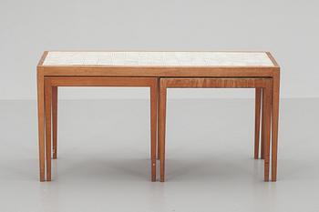 BORD, 3 stycken, 1950-60-tal.