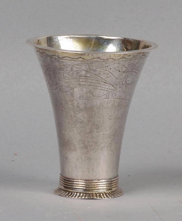 BÄGARE, silver, Nils Tornberg, Linköping 1797.