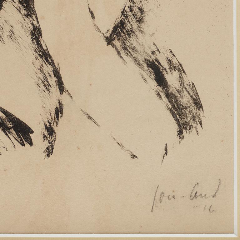 John Jon-And, lithograph, 1916, signed 1/25.