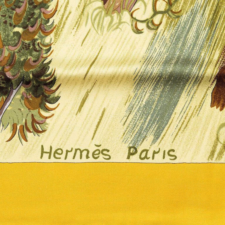 Hermès, scarf, "Kuggor Tree".