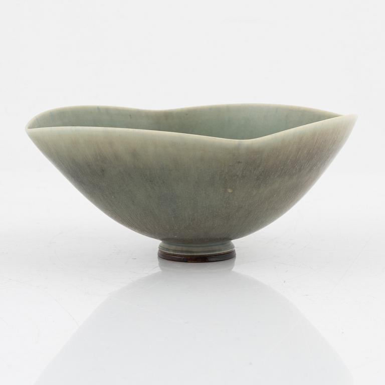 Berndt Friberg, a stoneware bowl, Gustavsbergs studio, 1971.