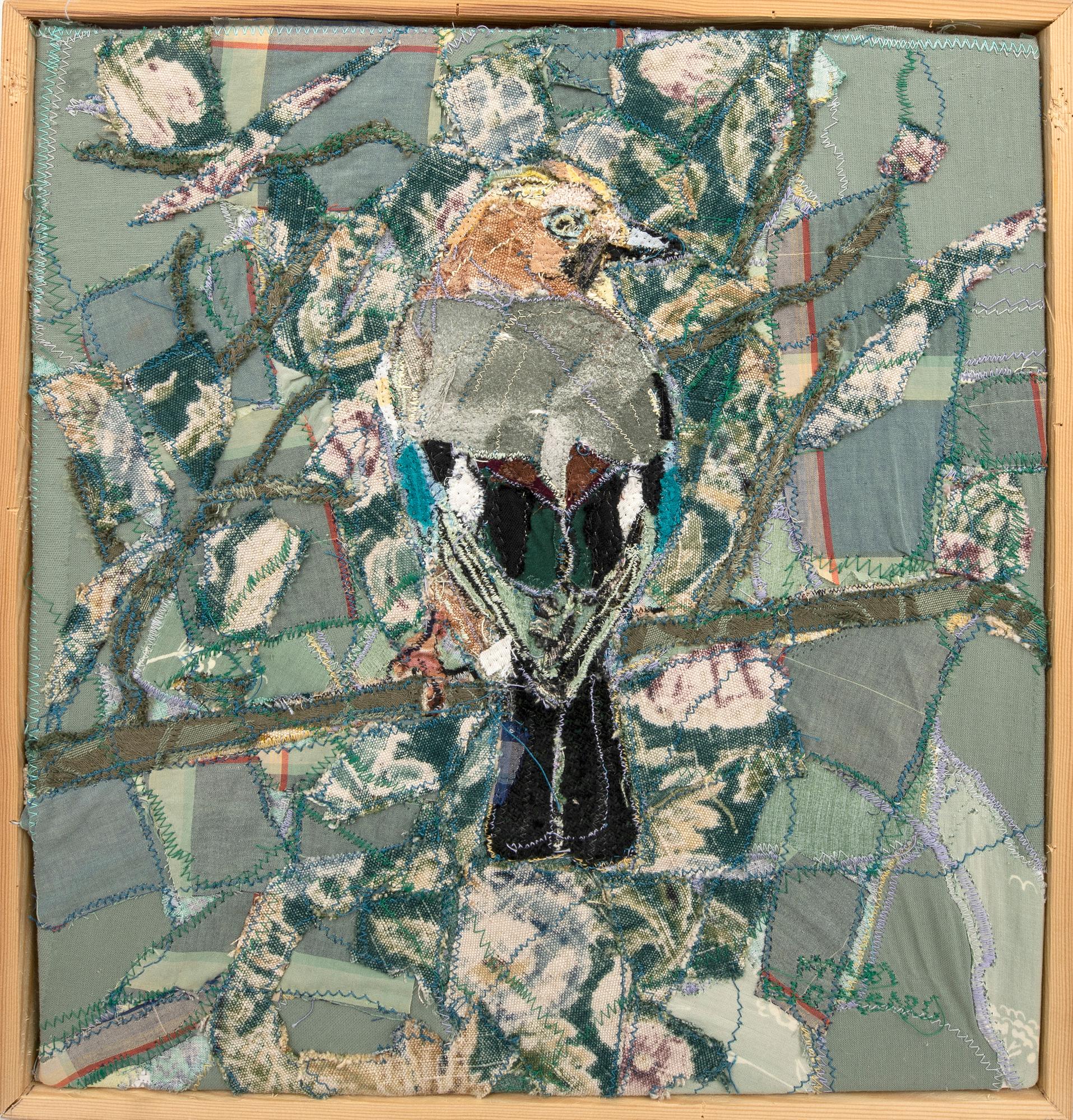 Maria Blombärg, textil, signerad.