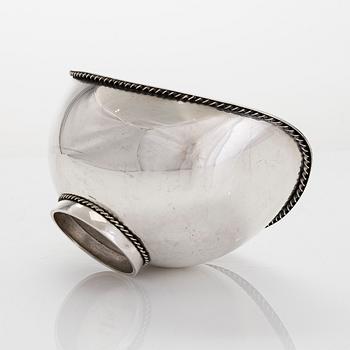 Väinö Hamara, a 1950s silver bowl, Helsinki 1958.