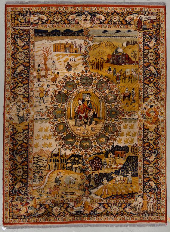 MATTA, maskinvävd. Lahore Pakistan. Ca 270x202 cm.