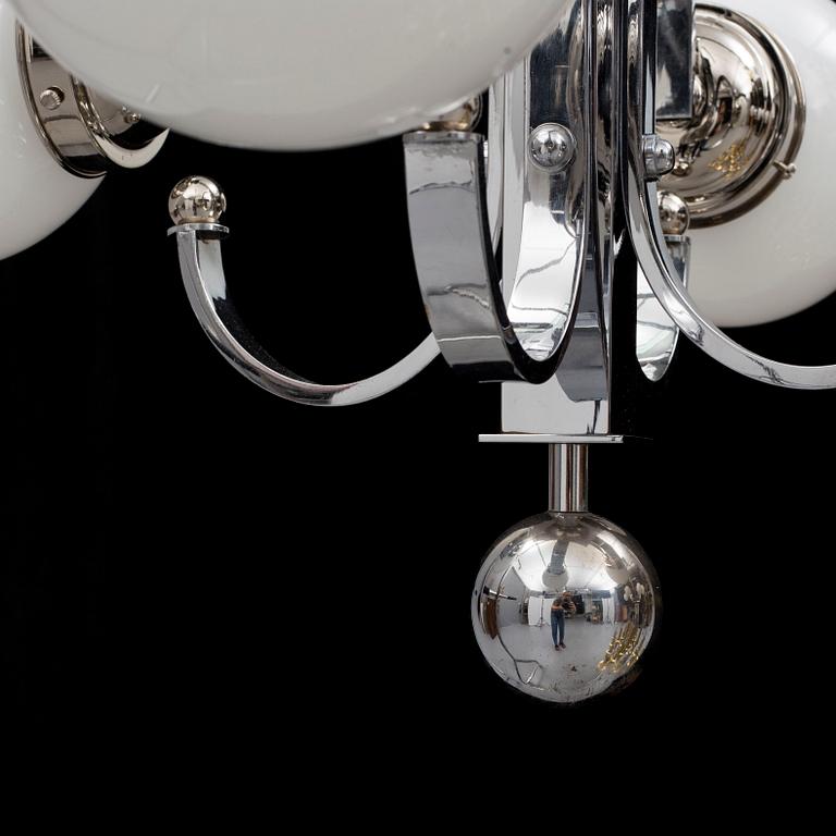 a Art Déco 1930's ceiling light.