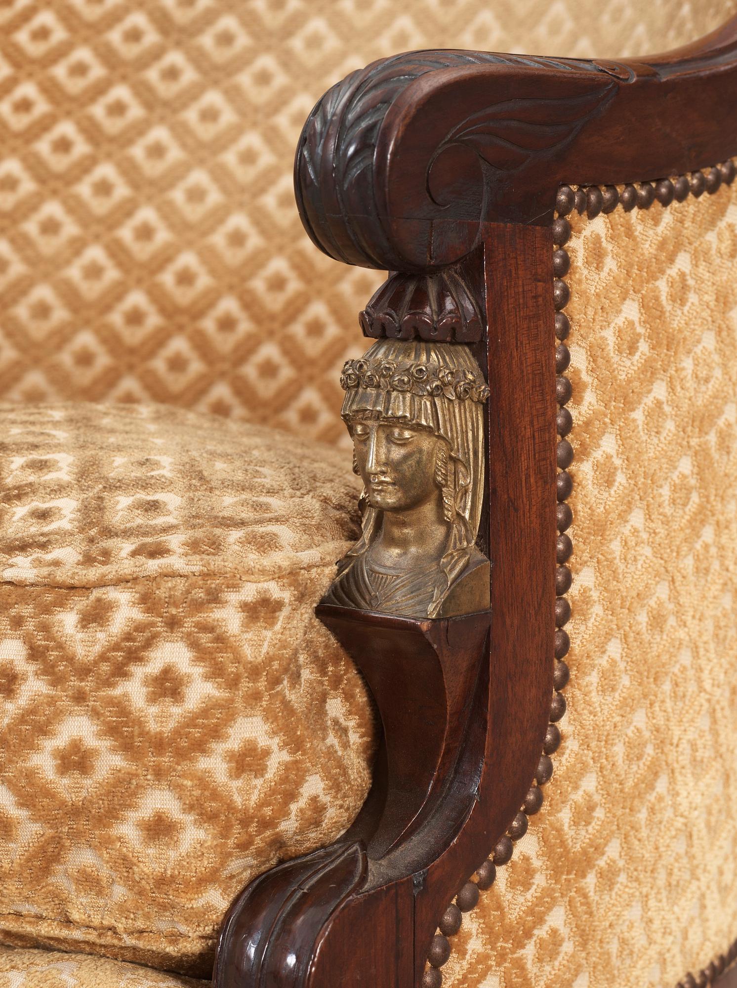 A French 19th century bergere.