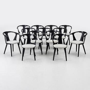 Sami Kallio, A set of thirteen armchairs, "In Between SK2", & Tradition, Denmark.