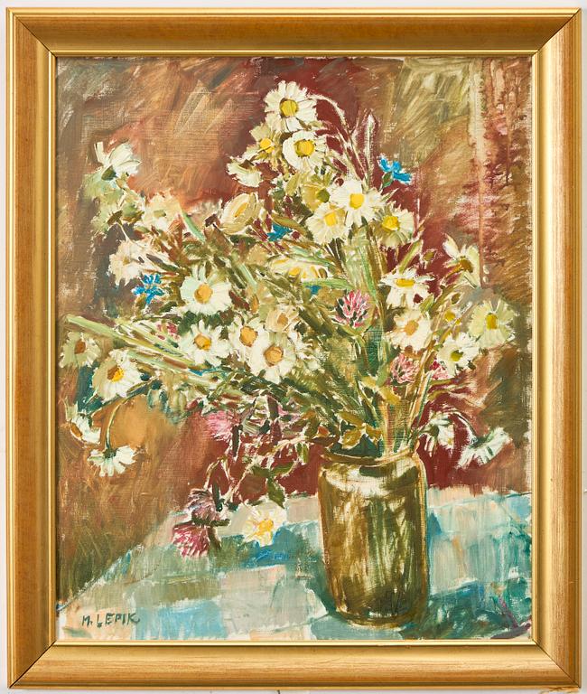 Hugo Lepik, Summer flowers.