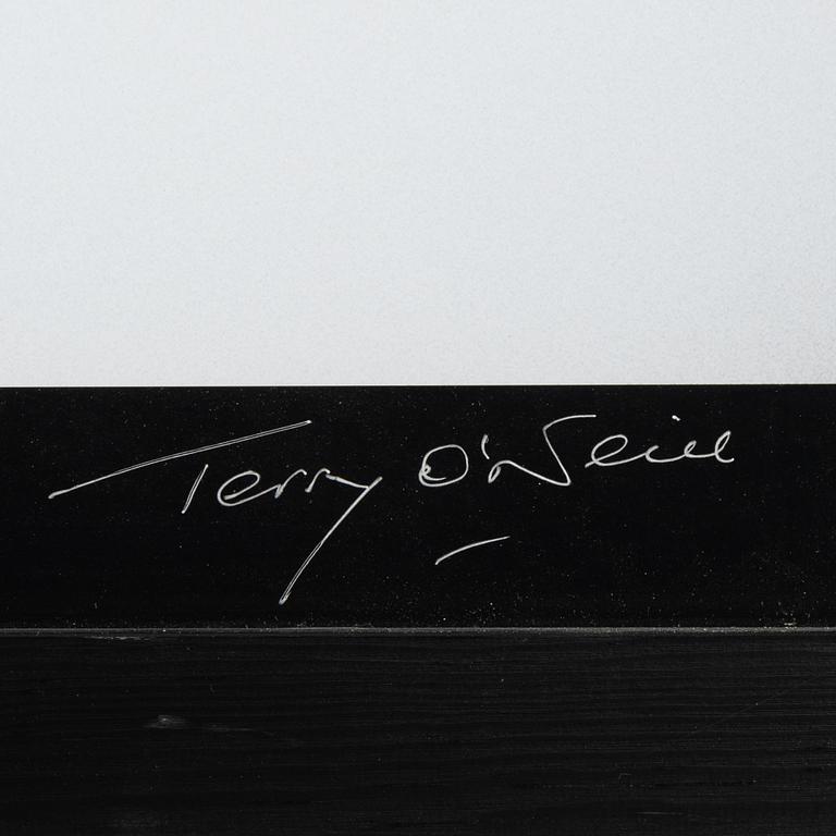 Terry O'Neill, C-print mounted on aluminium, signed and numbered 16/50.