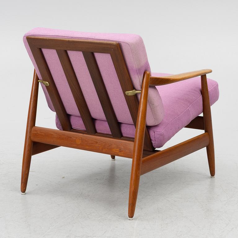 Poul M. Volther, Armchair, model 340, for Frem Röjle, Denmark, mid-20th century.