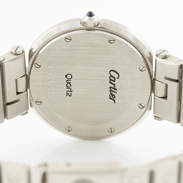 Cartier, Santos VLC, wristwatch, 32.5 mm.