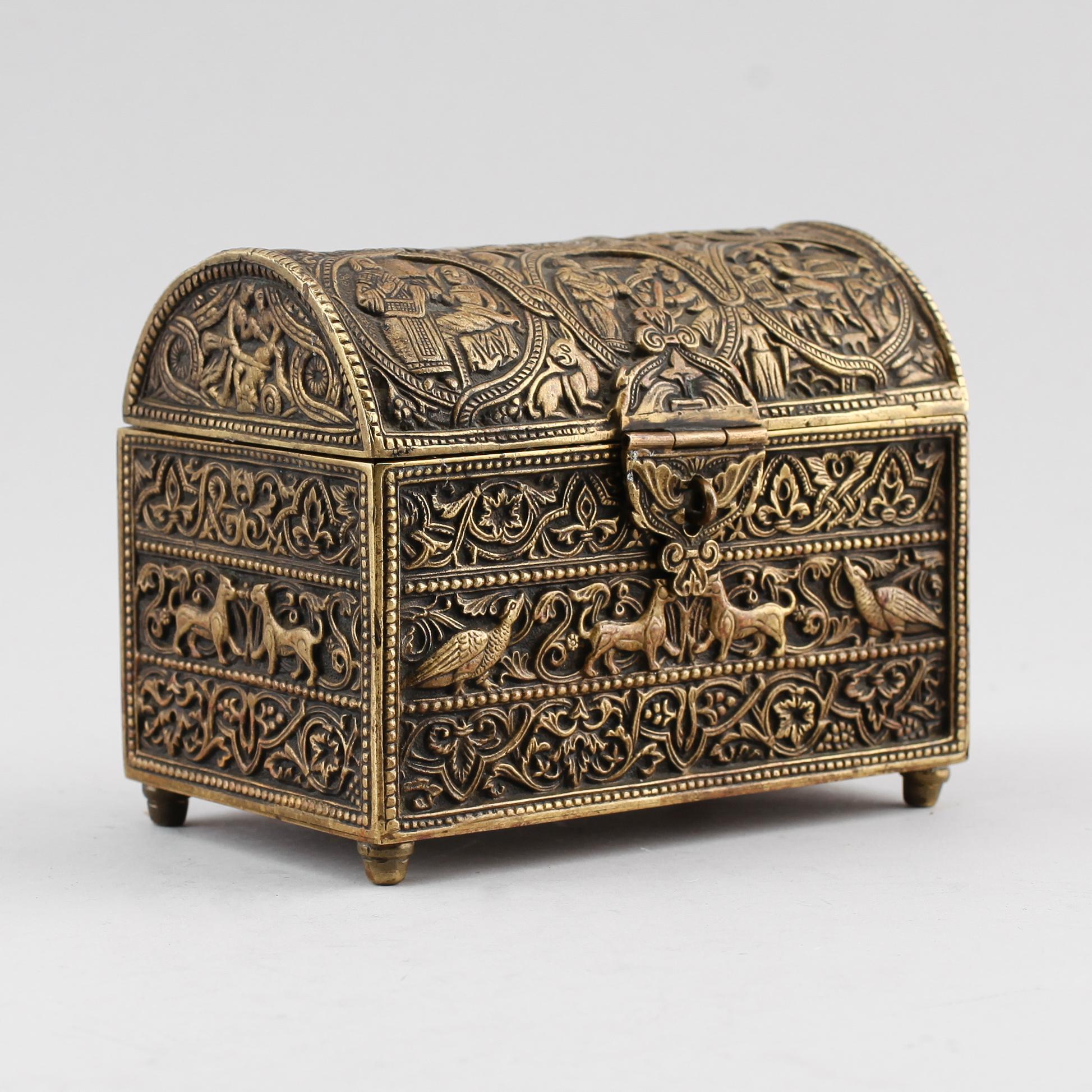 SKRIN, brons, orientaliskt, möjligen 1800-tal.