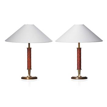 Nordiska Kompaniet, a pair of table lamps, model "31045", Sweden, 1940-50s.