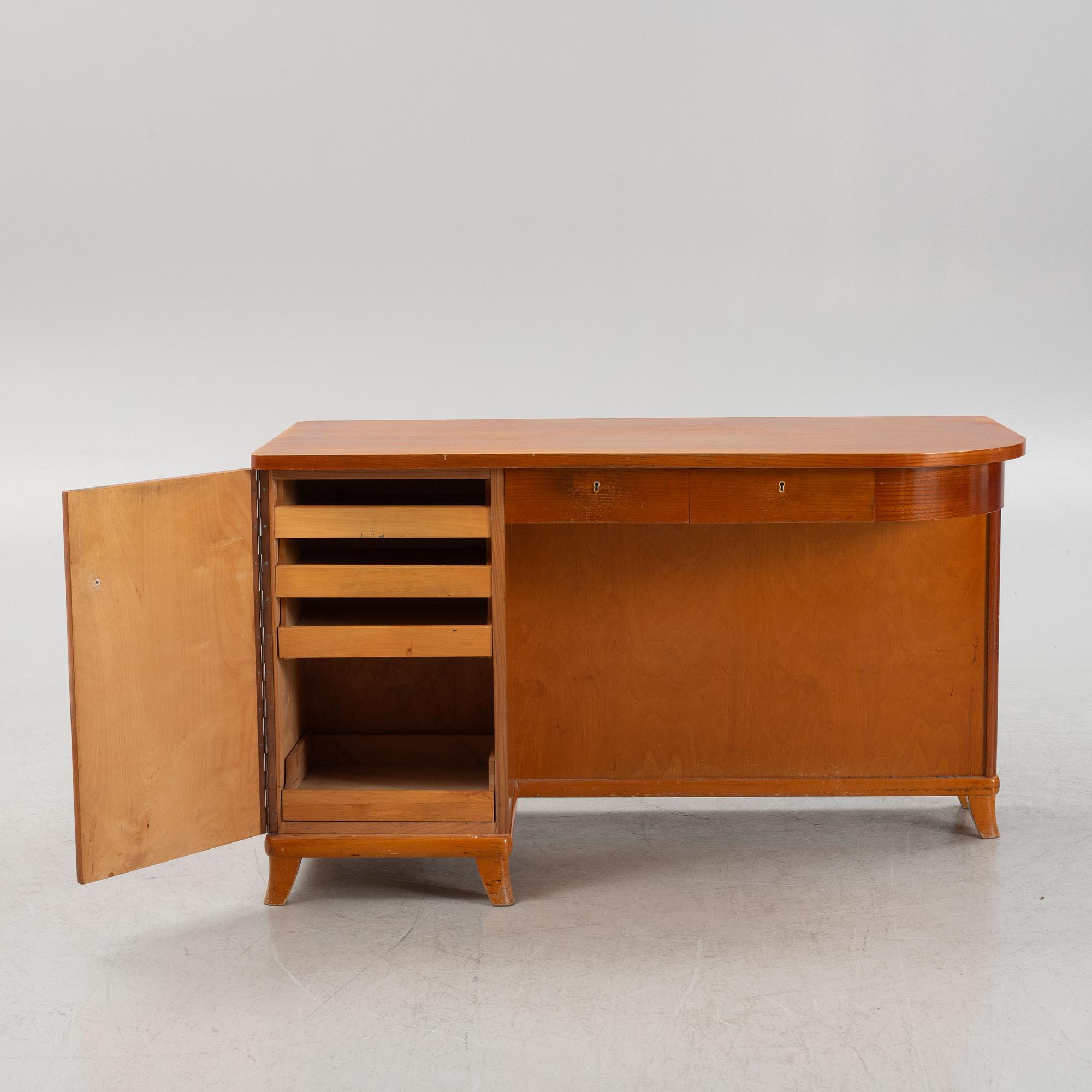 Skrivbord, funkis, 1940-tal.