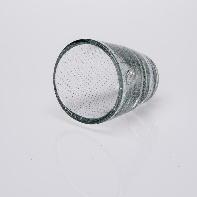 VAS, glas, signerad G. Nyman, Nuutajärvi, Notsjö, -54.