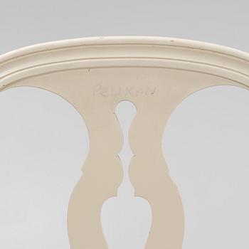 A set of eight 'Hallunda' Gustavian style chairs from Ikea, 1990s.