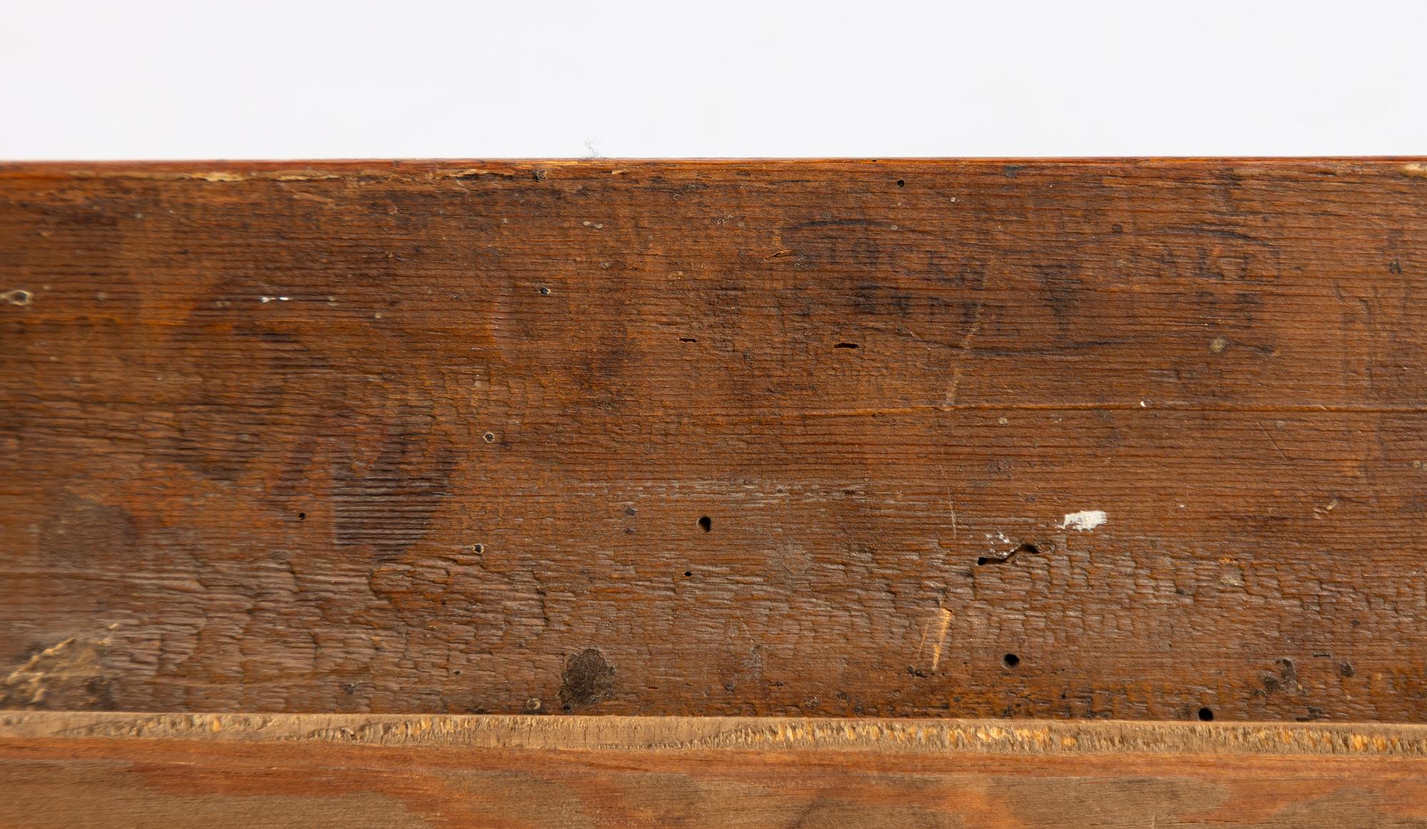 Mirror, Gustavian, late 18th century.