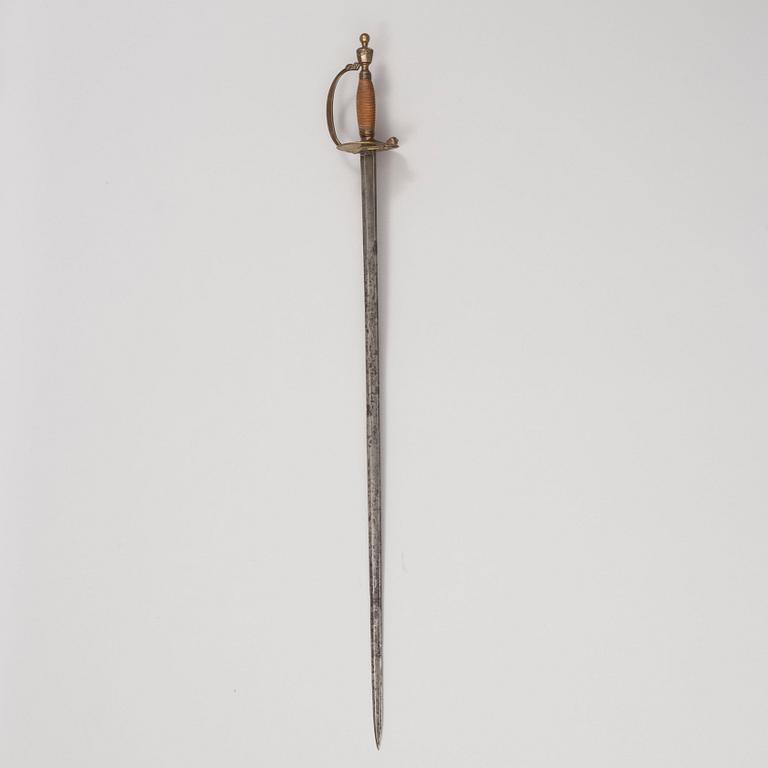 A 1796 Pattern British Infantry Officer's Sword.