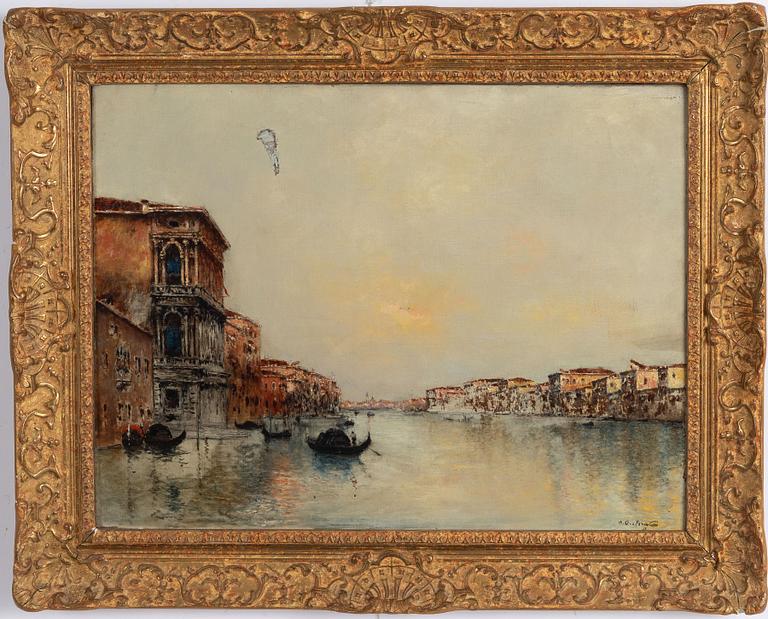 Okänd kostnär, 1800-tal, Canal Grande, Venedig.