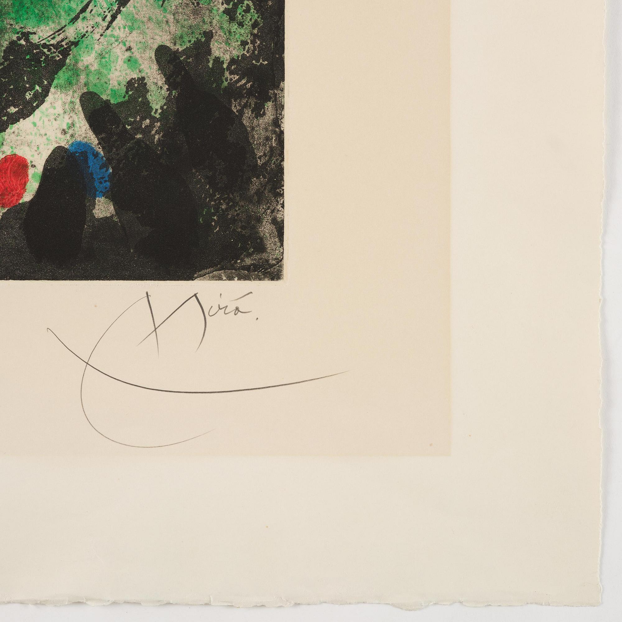 Joan Miró, "Le Jardin de Mousse".