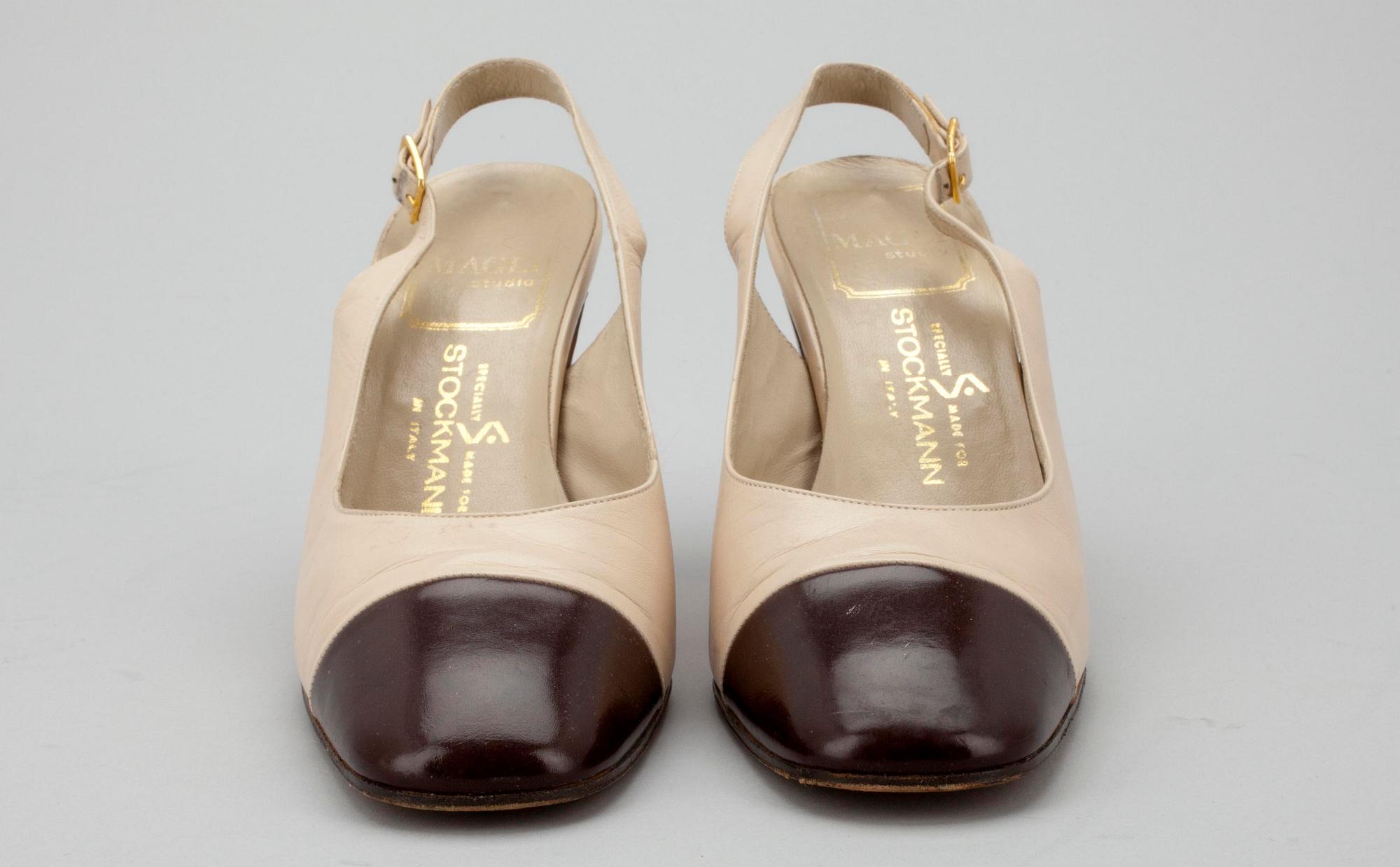 SKOR, slingbacks, Bruno Magli.