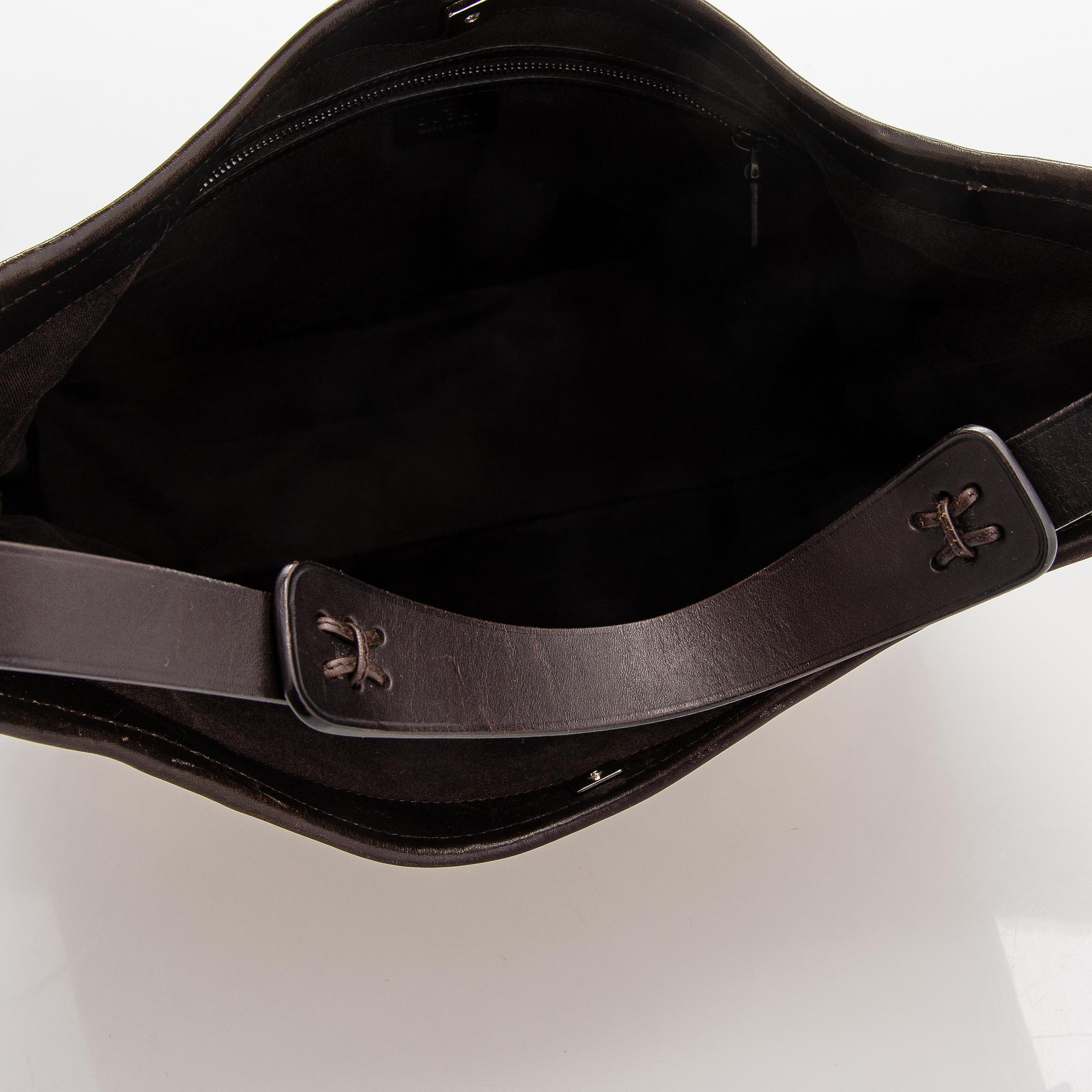 Gucci, "GG Monogram Canvas Hobo" väska.