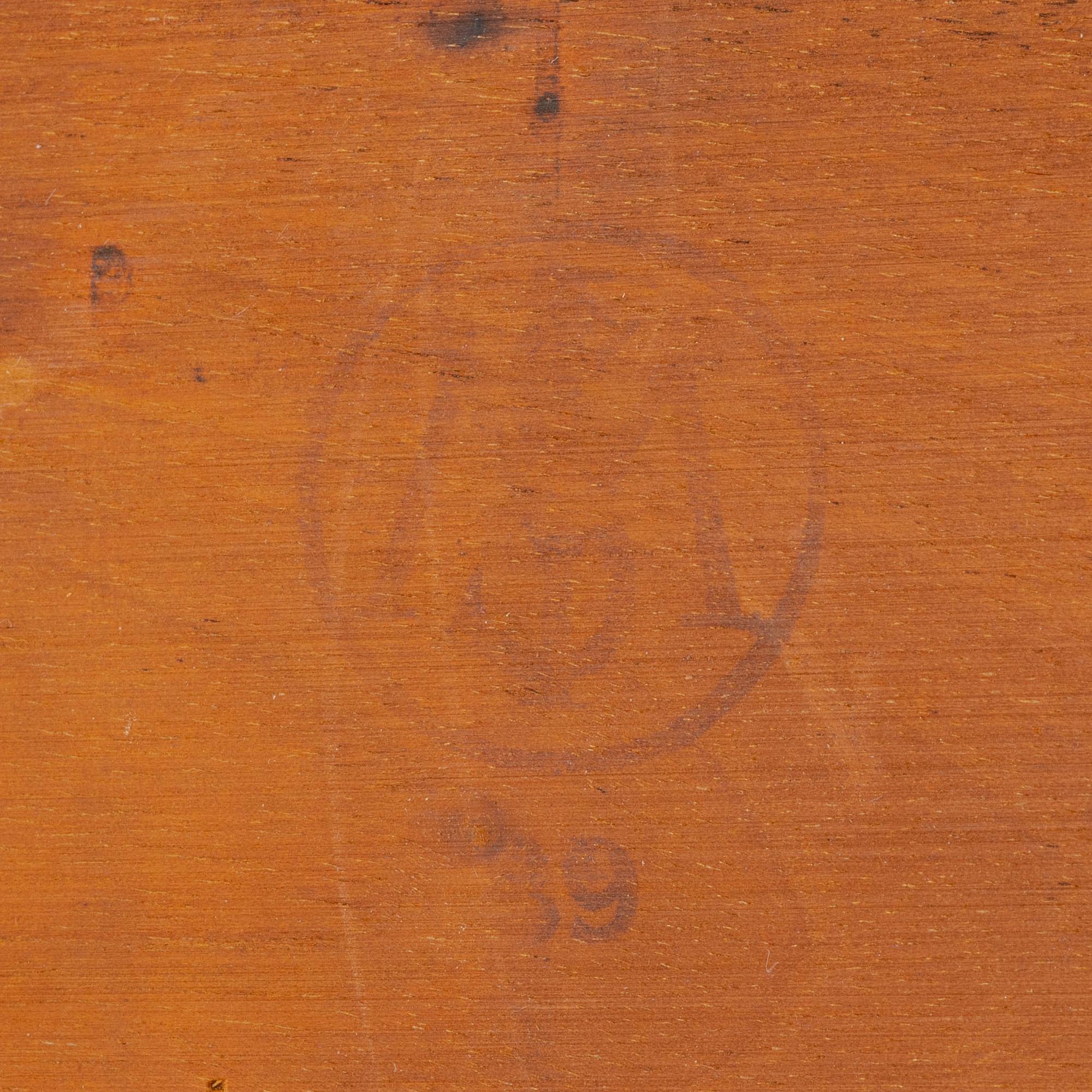 A 3-piece nesting table, SMI, Kvillsfors Möbler, Kvillsfors, second half of the 20th Century.