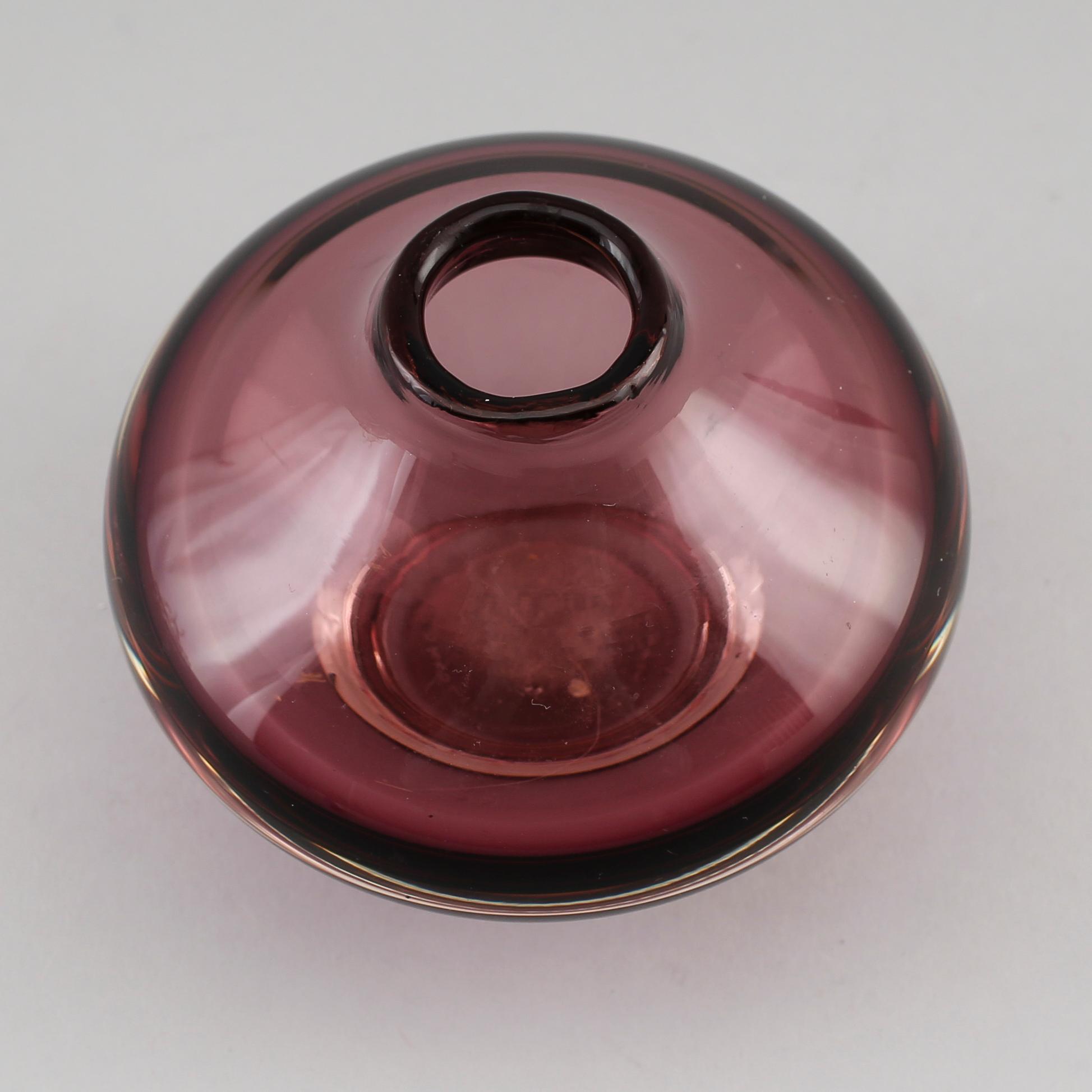 VAS, glas, Aimo Okkolin, Riihimäen Lasi Oy, Finland.