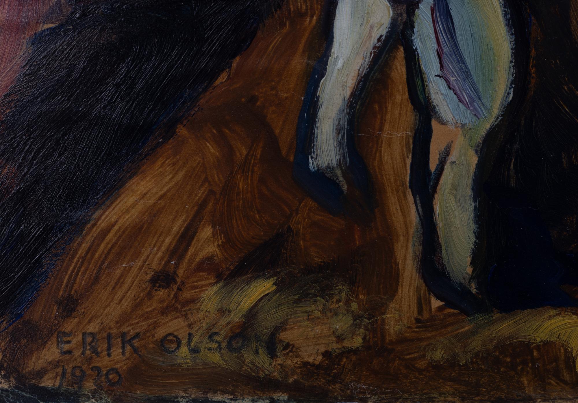 Erik Olson, Figure on the beach.