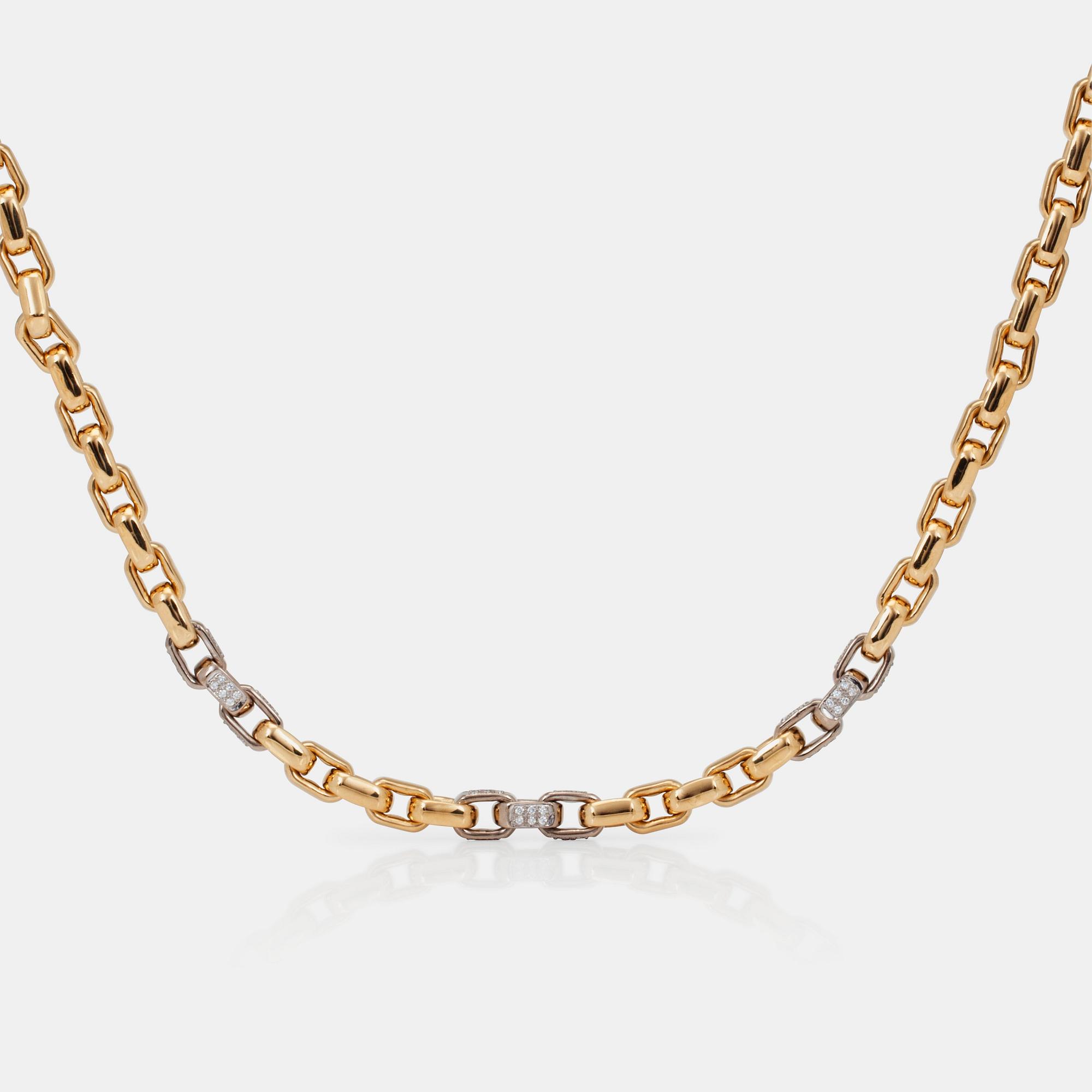 COLLIER med briljantslipade diamanter 2.70ct.