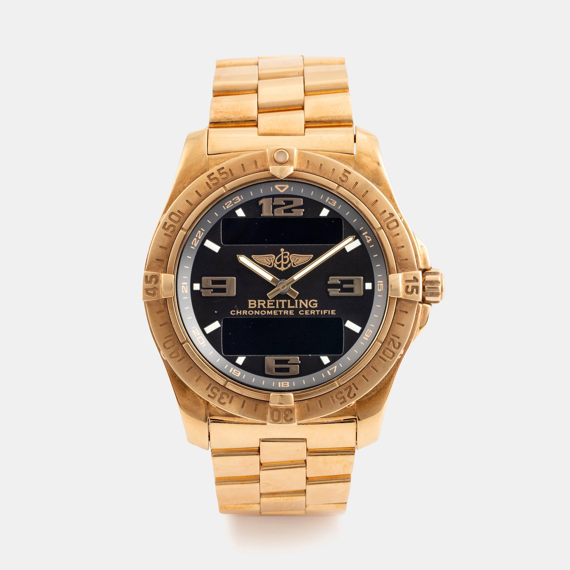 Breitling aerospace gold store