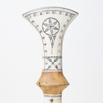 Calle Gran, stick, signed.